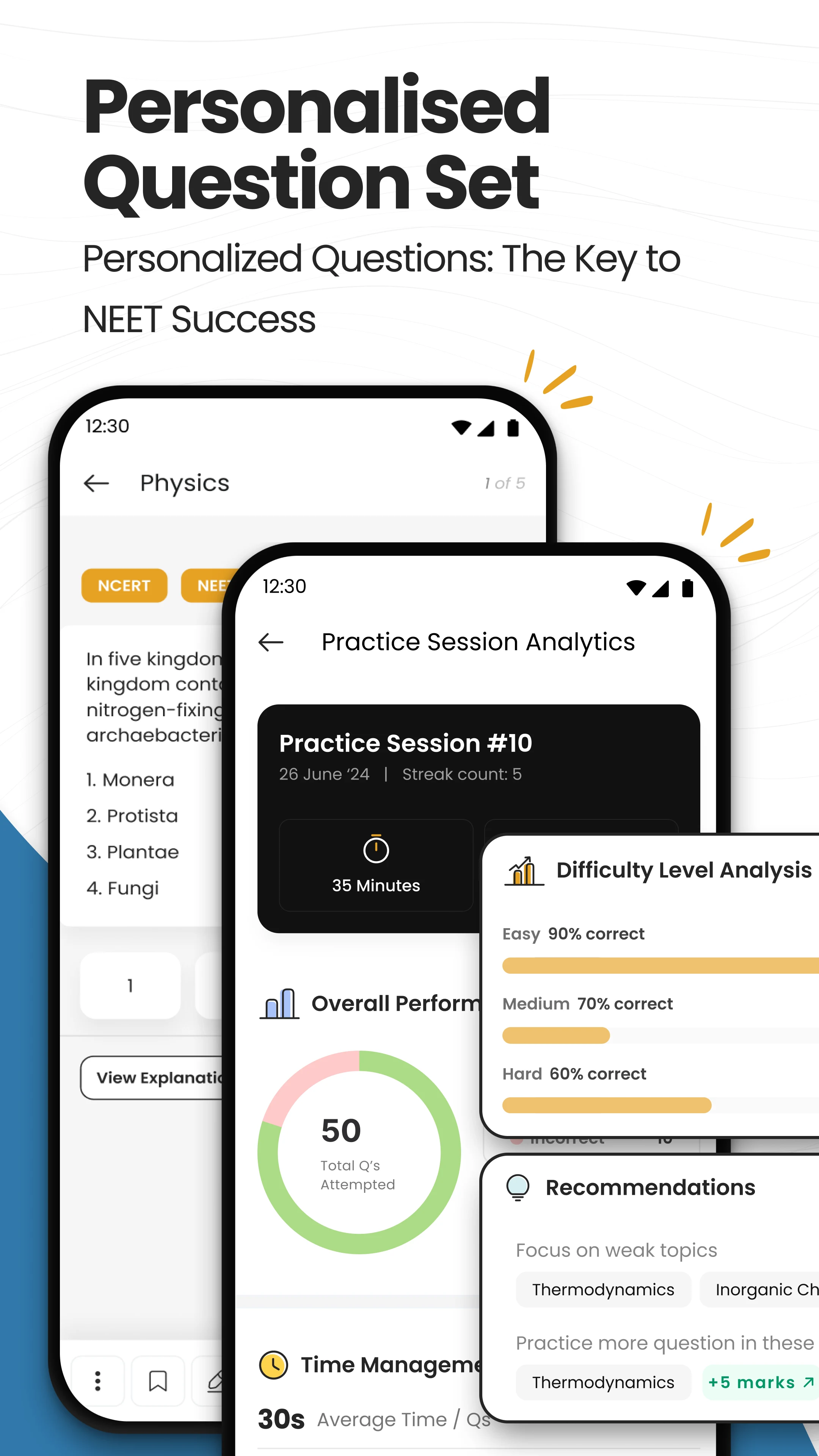 NEETprep - MCQs & Mock Tests screenshot